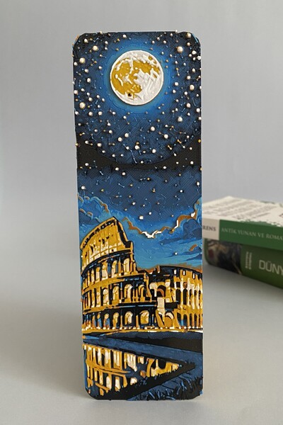 Good To Glow Roma Colosseum Kabartmalı Kitap Ayracı - Kültür ve Seyahat Dünya...