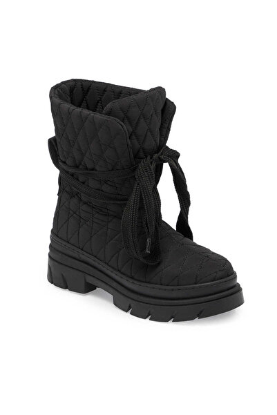 Tergan Siyah Tekstil Kadın Bot - K23K1BT66795-I46