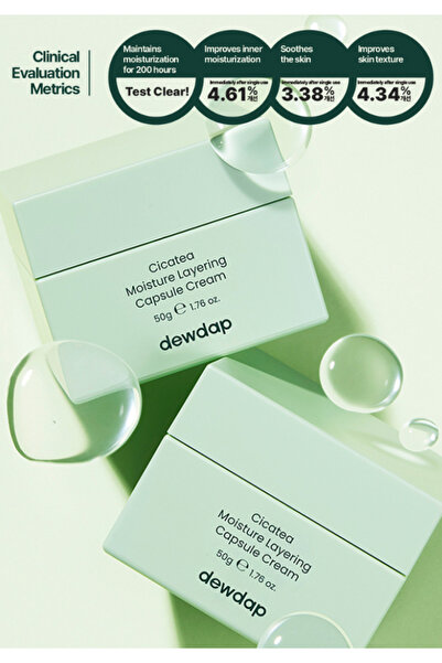 dewdap Ενυδατική κρέμα με κάψουλες Cicatea