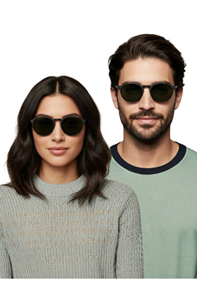 Benx Sunglasses KEMİK YUVARLAK GÜNEŞ GÖZLÜĞÜ