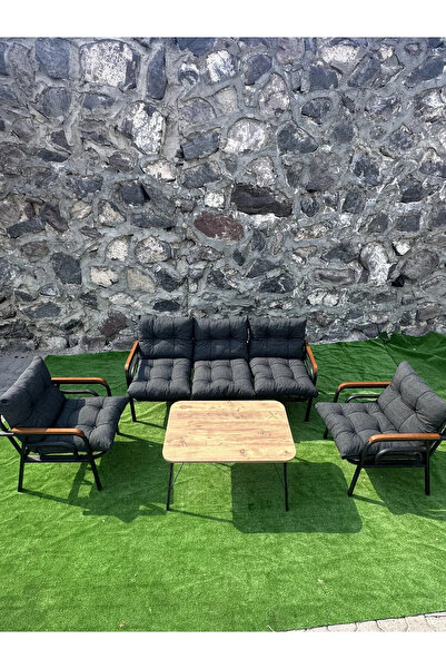 BM DESİNG BAHÇE BALKON MOBİLYASI 3+1+1+SEHPA