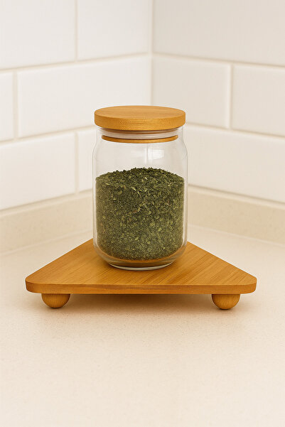 ERKUGO Bamboo Ball Leg Triangle Stand, Bamboo Presentation Stand (21X40)