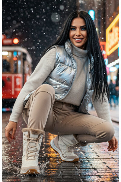 Hammer Jack Usoa Sıcak Astar Su Geçirmez Kadın Kar Botu