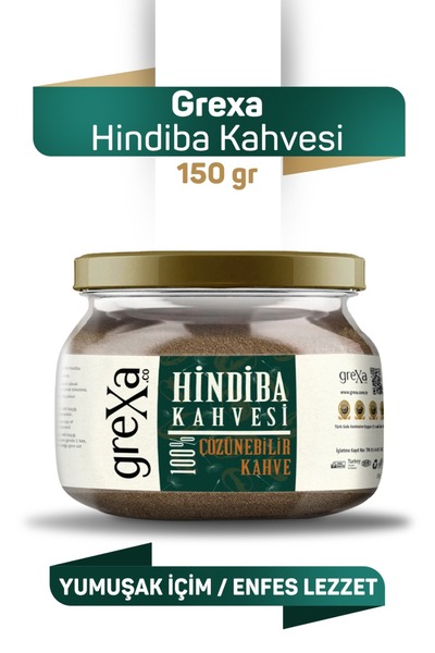 Grexa Hindiba Kahvesi 1 Aylık | 60 Kullanım | Net 150gr