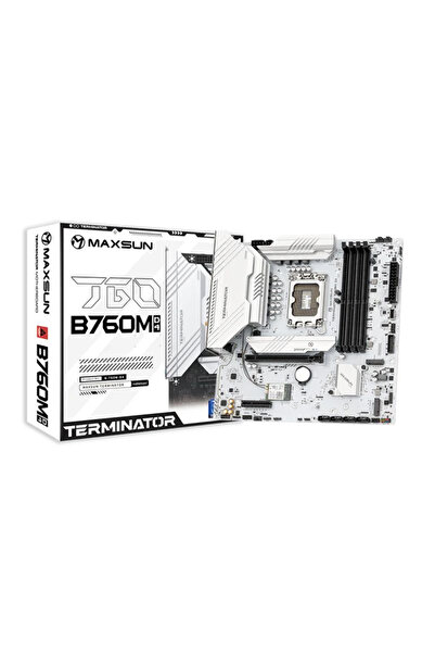 MAXSUN mxn-20 Terminator B760-M-D4-ICE LGA1700 DDR4 4400 Mhz M.2 HDMI mAtx In...
