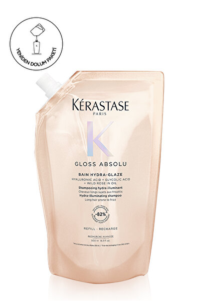 Kerastase Gloss Absolu Bain Hydra-Glaze Yeniden Doldurulabilir Paket 500 ml