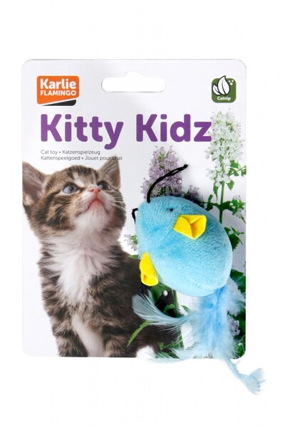 Karlie 9cm feathered cat toy