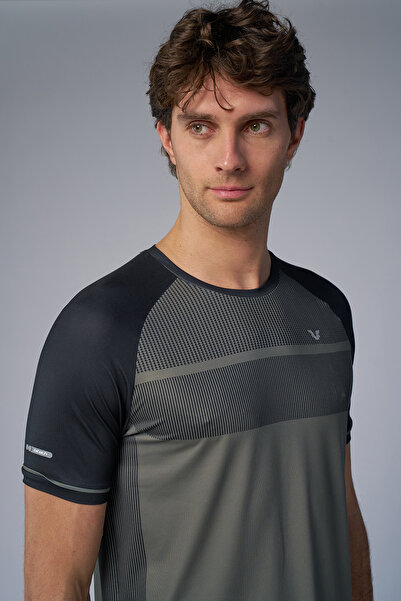 bilcee Ανδρικό πράσινο μπλουζάκι προπόνησης 4580