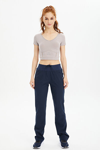 bilcee Γυναικείο λιλά βαμβακερό κοντομάνικο μπλουζάκι Crop Boy Body-short Sportsman T-shirt 0601