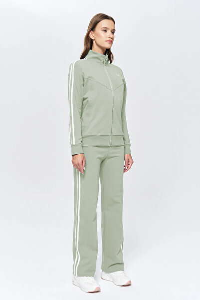 bilcee Women's Çağla Mock Neck Piece 3-Piece Tracksuit Set 9907