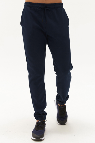 bilcee Peak Men's Carbon Cotton Elastic Leg Jogger Sweatpants 7019