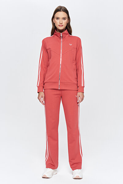 bilcee Γυναικείο Σετ Φόρμας 3 τεμαχίων με ρουζ γιακά 9907