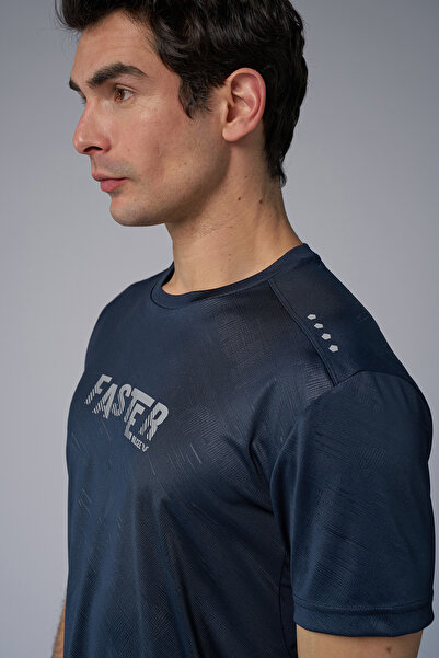 bilcee Чоловіча синя тренувальна футболка 3951