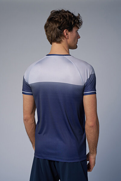 bilcee Ανδρικό μπλουζάκι προπόνησης Navy Blue 4577