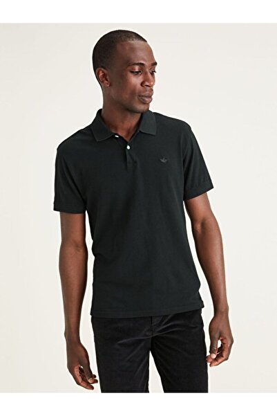 Dockers Rib Collar Siyah Polo Tişört