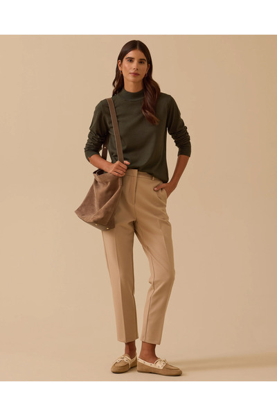 SEÇİL Yarım Balıkçı Yaka Basic Triko Bluz