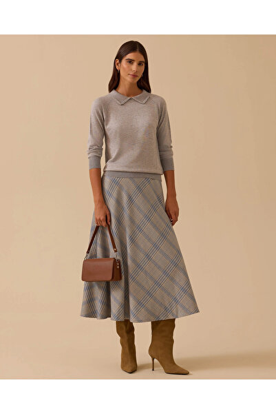 SEÇİL Bead Detailed Waist Length Knitwear Blouse