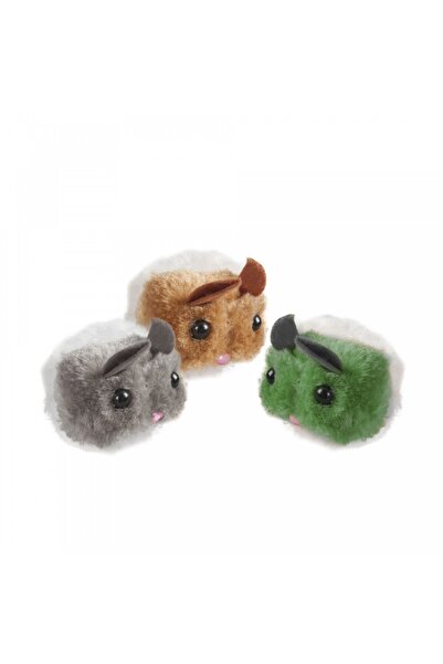 Karlie Sptrns Trembling Plush Mouse 7X5X4 (222316) Assorted Color