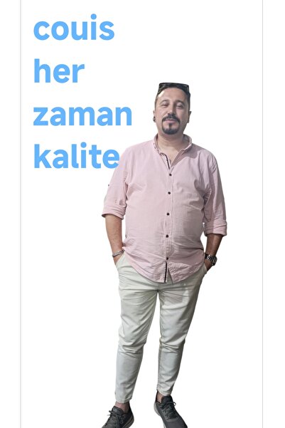 couis Ανδρικό πουκάμισο - Χρώμα πούδρας