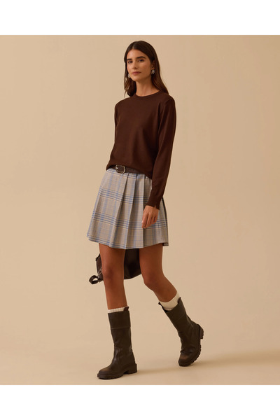 SEÇİL Zero Neck Basic Knitwear Blouse