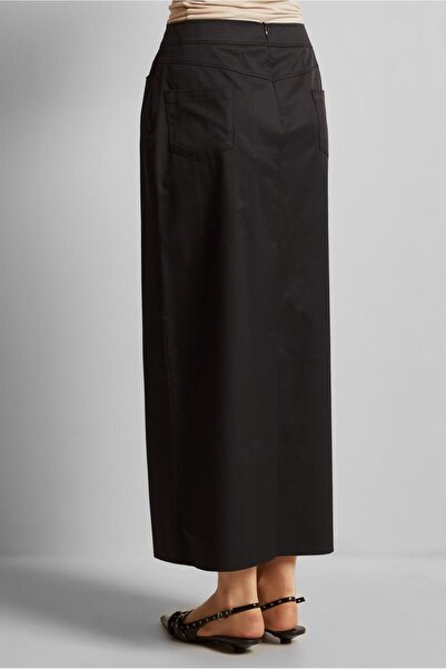 Alvina Cotton Straight Cut Skirt 60692