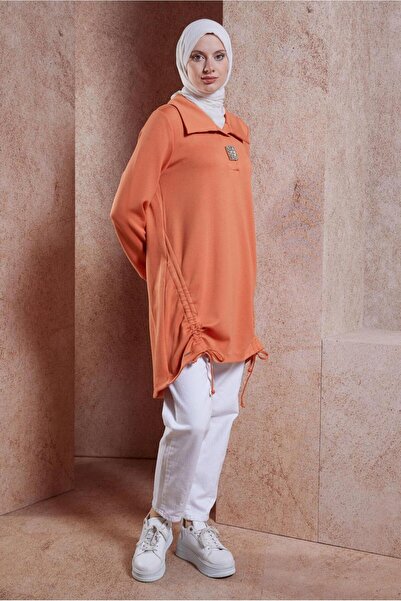 Alvina 44451 Model Stone Detailed Tracksuit Tunic