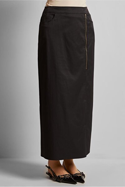 Alvina Cotton Straight Cut Skirt 60692