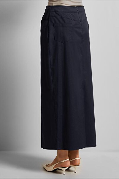 Alvina Cotton Straight Cut Skirt 60692