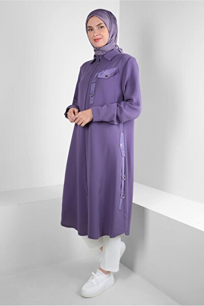 Alvina METAL AKSESUARLI FERMUARLI GİY ÇIK 20375