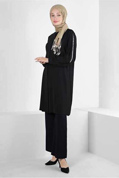 Alvina Wide Leg Pants with Elastic Waist 70555