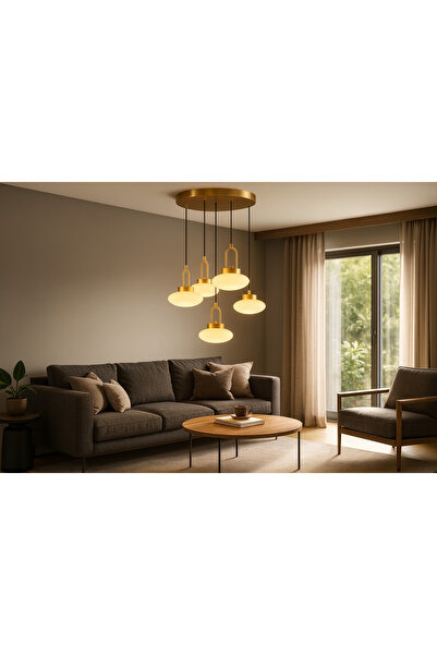 pulchino Eskitme  Modern  Avize  PLC-1256-AV-5E