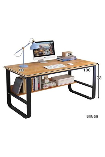 AGD Computer Desk Simple Modern Streamlined Home Office Desk 100cm x 60cm