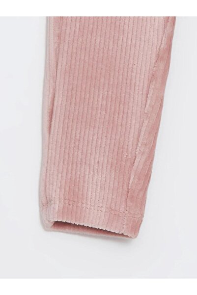 LC Waikiki Colanți din catifea pentru fete basic cu talie elastică (W5)