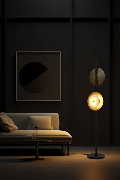 pulchino Siyah/eskitme Boyalı Modern Lambader Plc-1204-l-bsy