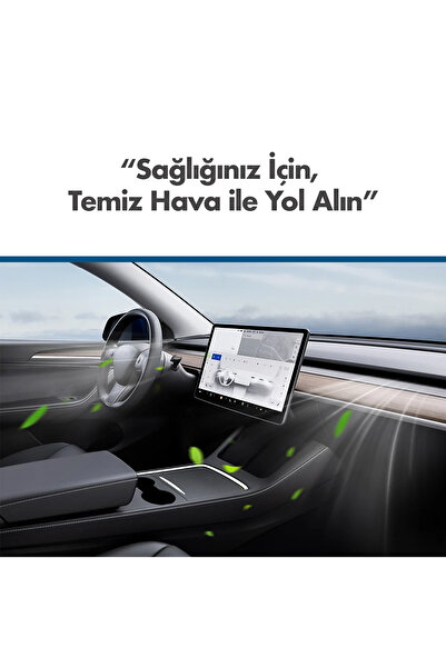 Motocar 1200 101-2CE Antiplus Karbonlu Klima Filtresi (TESLA MODEL Y (2020<>2025) - MODEL Y JUNIPER (2025>)