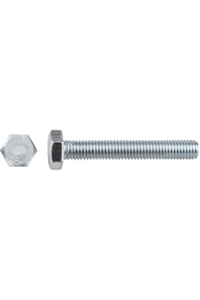 Evotools Hexagon Head Screw DIN 933-4.8 P - Pack of 50 M8 mm 20 mm