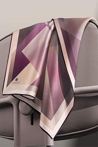 Vissona Γυναικείο Μεταξωτό Κασκόλ Σμαραγδένιο Πράσινο - Σακ