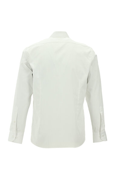 Kiğılı Long Sleeve Slim Fit Slim Fit Classic Cotton Shirt