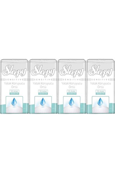 Sleepy Patient Bed Protector 60*90cm 40 Pieces (4Pk*10)