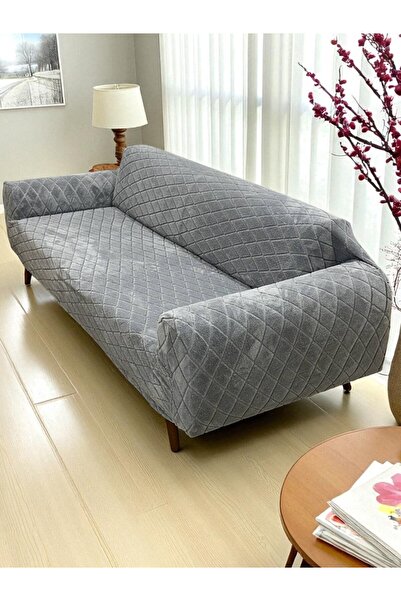 bibaha Λούτρινο ελαστικό κάλυμμα καθίσματος 3 θέσεων που πλένεται εύκαμπτο κά...