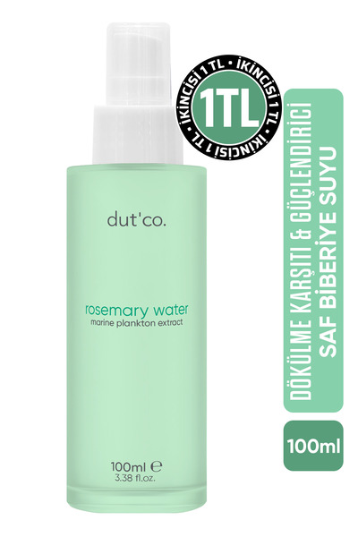 dut'co. Biberiye Suyu Dükülme Karşıtı Güçlendirici Ve Hızlı Saç Uzatma Etkili...