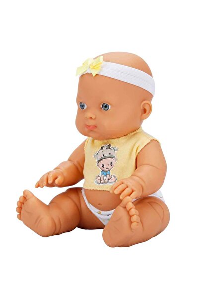 Sunman Ada Bebek 23 cm 20030 - Sarı Fiyonk Sarı Bluz ve Pembe