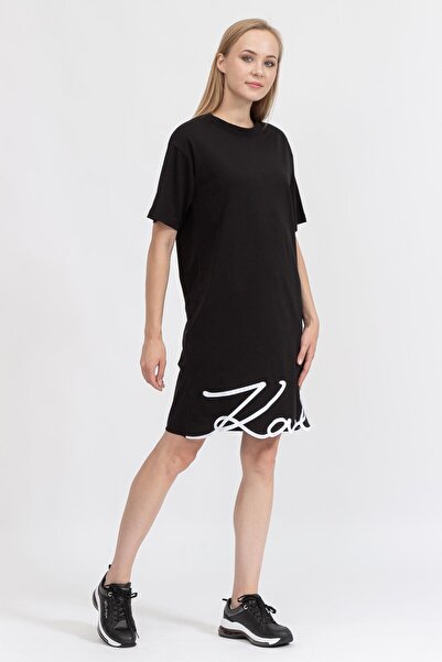 Karl Lagerfeld Signature Kadın Elbise