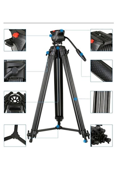 Deyatech Foto Store Nest 777 Profesyonel Dslr Ve Video Kamera Tripod