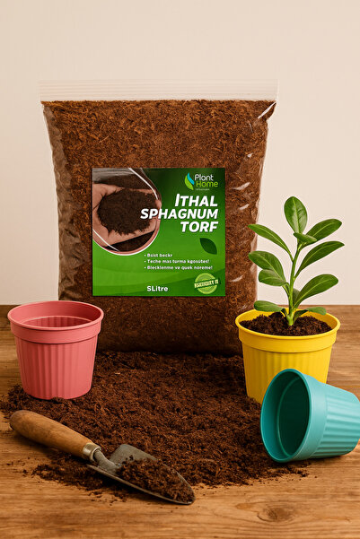 plant-home 10 Litre Çiçek Toprağı  Ithal Ts1 Torf  Sinek Böcek Yapmayan Bitki...