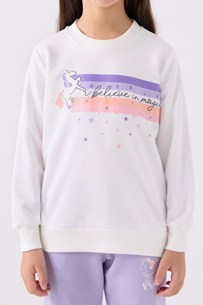 Rolypoly Σετ φόρμας για κορίτσι σε λευκό χρώμα