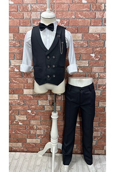 HAYTA Gyermek mellény ing szett 0-1 éves korig - 14 éves korig ezüst füstölt