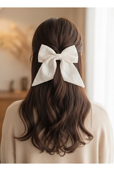 Toka Delisi Αυτόματο φιόγκο με εκρού σχέδιο - Πόρπη για πρόσκληση γάμου με χτ...