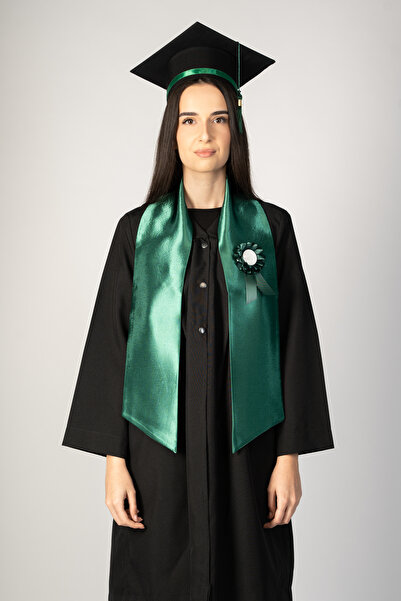 Toca Absolvire Graduation Set – Cap, Scarf and Bow, Non-Personalized, Celebration, End of Year, High School, College