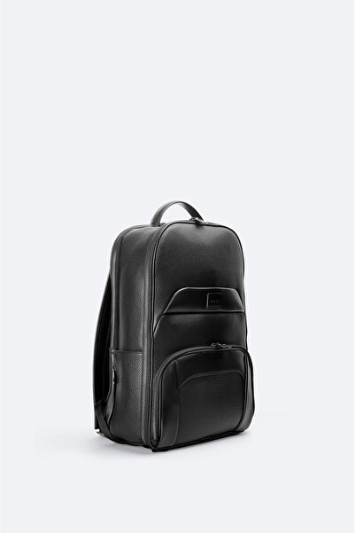 Avva Ανδρικό σακίδιο πλάτης με μαύρο φερμουάρ A41y9105